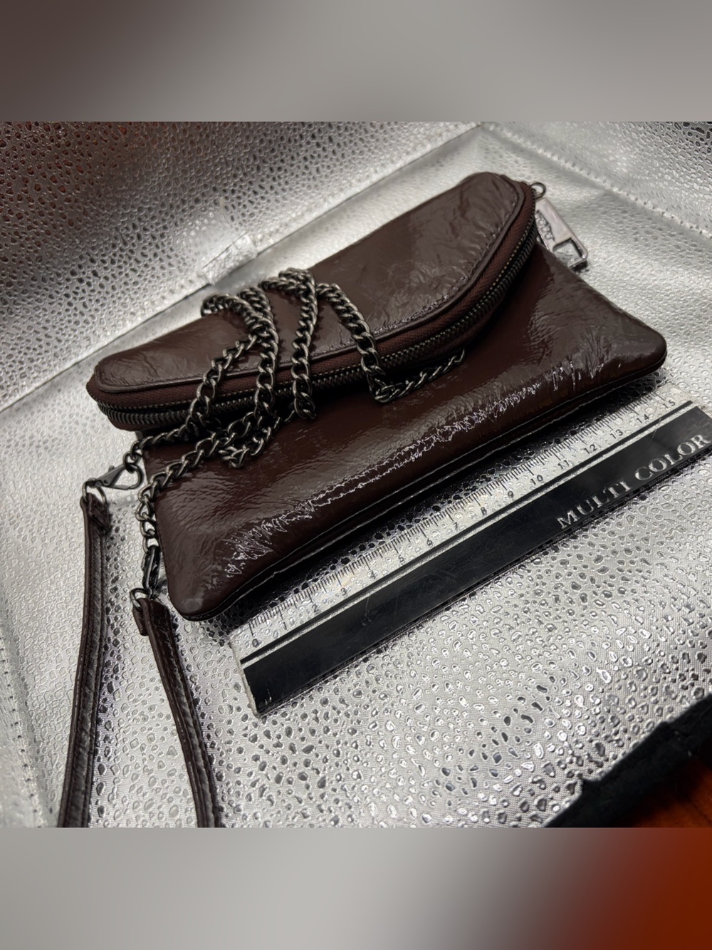 Bag of the 2026 Season! HOBO CrossbodyPatent Leather with Chain Strap